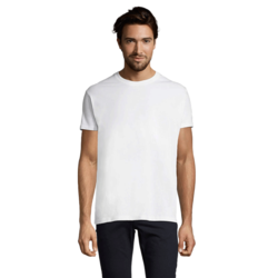 T SHIRT 190 COTON BLANC LOGO CG 17  NOIR
