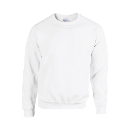 SWEAT GI18000 BLANC LOGO CG 17  NOIR