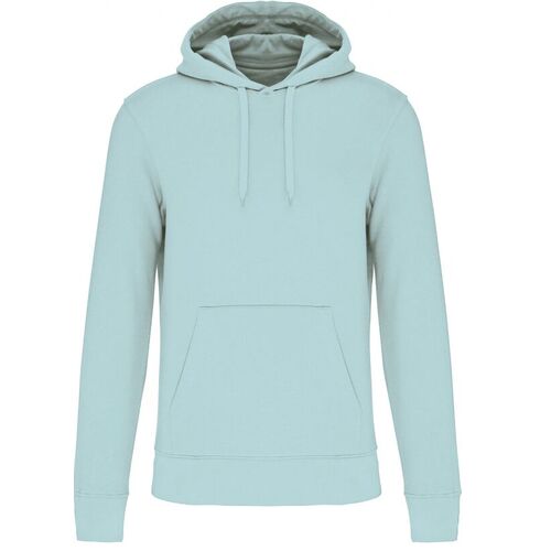 SWEAT A CAPUCHE HOMME 85%COTON BIO 15% POLYESTER RECYCLE REF.K4027