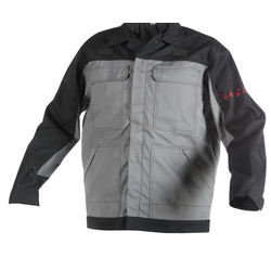 VESTE  DE TRAVAIL KIEL GRIS/NOIR CP IGNIFUGE ET ANTISTATIQUE