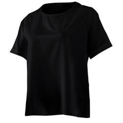 TOP FEMME MANCHES COURTES CONTI COL ROND REF.FOT58942