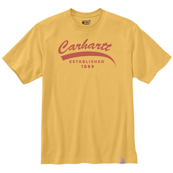 T-SHIRT COTON MANCHES COURTES LOGO POITRINE 230GR REF.105714