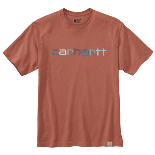 T-SHIRT COTON MANCHES COURTES LOGO POITRINE 230GR REF.105797