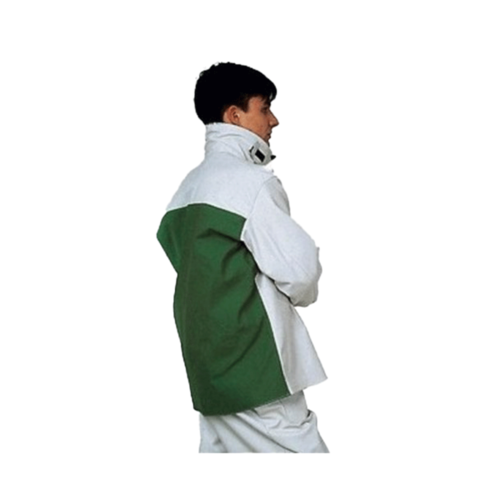 VESTE SOUDEUR BOVIN DOS COTON IGNIFUGEE FERMETURE VELCRO+BOUTON PRESS 41240V