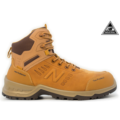 CHAUSS DE SECU CONTOUR/CALIBRE BEIGE HAUTE S3 SRC EN CUIR/NUBUCK NEW BALANCE