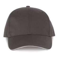 CASQUETTE SANDWICH CONTRASTE 6 PANNEAUX REF.KP145