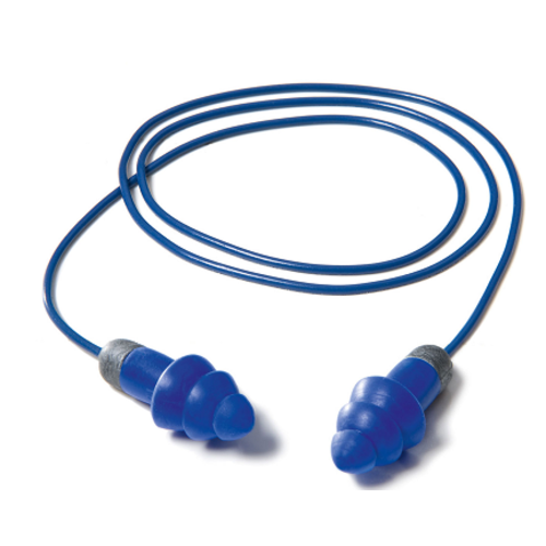 UNE PAIRE BOUCHON D'OREILLE REUTILISABLE AVEC CORDELETTE 32DB R&eacute;f.6409