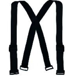 BRETELLES ELASTIQUES NOIR POUR LE PANTALON DE PLUIE KITA