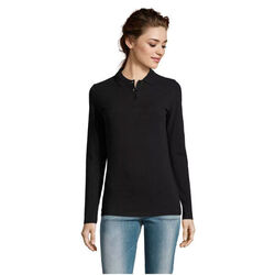 POLO PIQUE FEMME PERFECT ML 100% COTON 180GR REF.02083