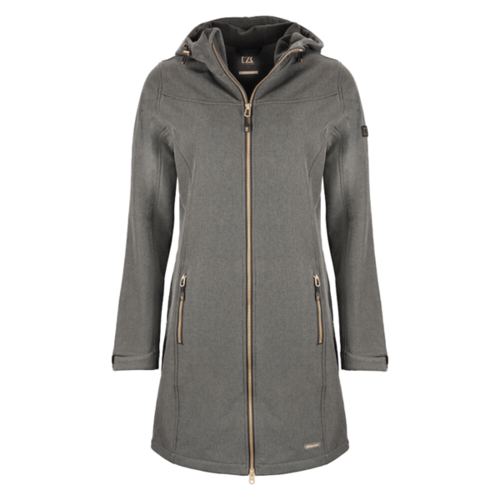 VESTE SOFTSHELL FEMME GRIS 3 COUCHES POLYESTER/ELAST 365GR REF.351457