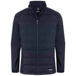 DOUDOUNE BI-MATIERE HOMME 100% POLYESTER ECO CONCU REF.351452