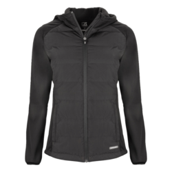 DOUDOUNE BI-MATIERE FEMME 100% POLYESTER ECO CONCU REF.351453
