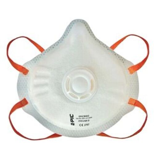 LOT DE 3 MASQUES JETABLES AVEC SOUPAPE FFP2 NR D REF.EPICR001