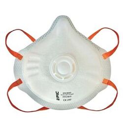 LOT DE 3 MASQUES JETABLES AVEC SOUPAPE FFP2 NR D REF.EPICR001