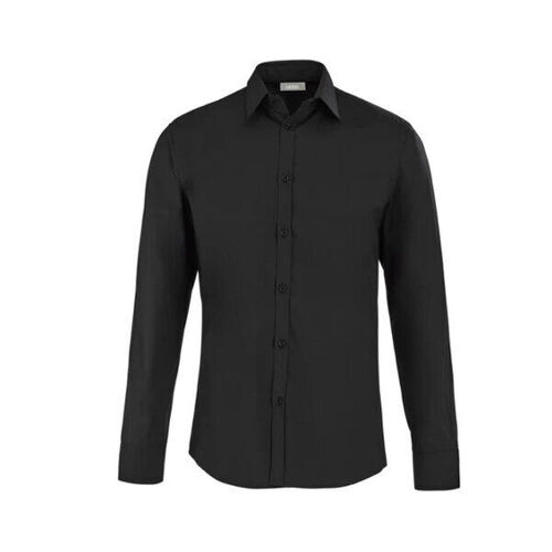 CHEMISE HOMME CATTURA ML NOIR CP/LYCRA REF.5P008658