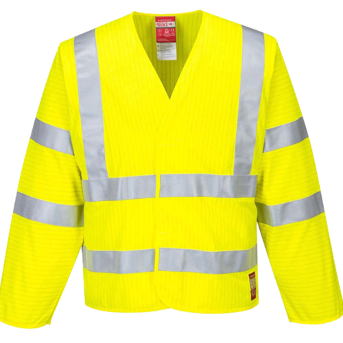GILET HV ML ANTISTATIQUE JAUNE REF.FR85