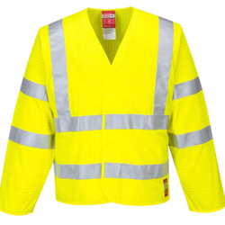 GILET HV ML ANTISTATIQUE JAUNE REF.FR85