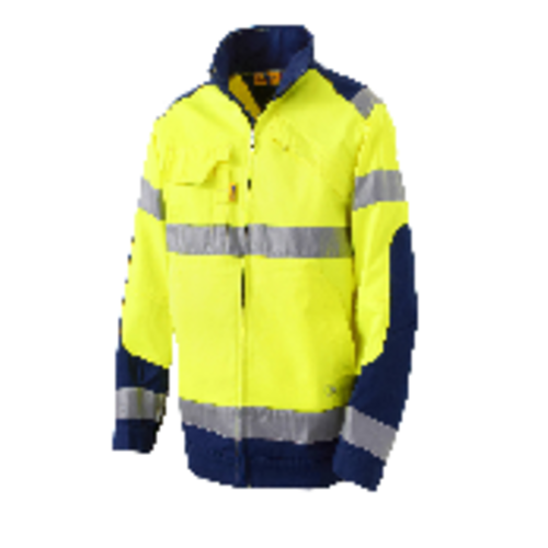 BLOUSON HV LUCK LIGHT JAUNE/MARINE   1701