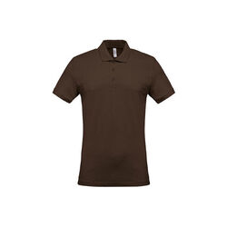 POLO HOMME MC 100% COTON PIQUE 180 GR R&eacute;f : K254