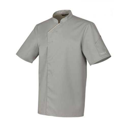 VESTE DE CUISINE MIXTE HARTI MC COL MAO 65% POLYESTER 35% COTON