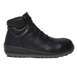 CHAUSS.SECU. HAUTE FEMME BRAZZA CUIR NOIR S3 SRC REF 1754