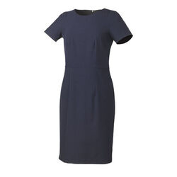 ROBE DE SERVICE FEMME MARINE HONGKONG 62% POLYESTER 34% VISCOSE 4% ELASTHANNE