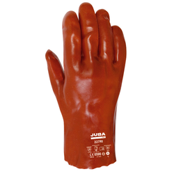 GANT EN PVC ROUGE SUPPORT COTON LISSE 27CM REF.227RI