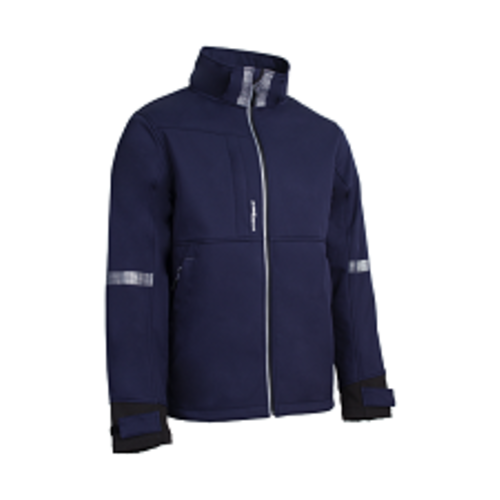 VESTE SOFTSHELL SEAL MARINE 3COUCHES 100% POLYESTER 310GR REF.5SEA120