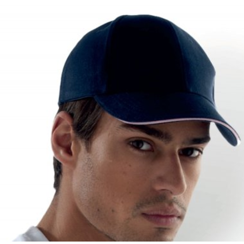 CASQUETTE KARIBAN ORLANDO BLANC/BLANC COTON BROSSE R&eacute;f : KP011