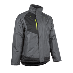 PARKA RIPSTOP YUZU GRS GRIS 100% POLYESTER RECYCLE ENDUIT PVC 300GR REF.5YUZ45R