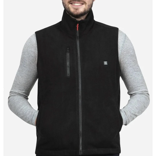 GILET POLAIRE SANS MANCHE CHAUFFANTE 100% POLAIRE AVEC BATTERIE REF.HV03