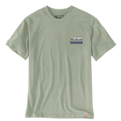 T-SHIRT AVEC PATCH POITRINE SAGE 170GR REF.106764