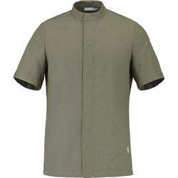VESTE DE CUISINE GOMBO MC COTON/POLYESTER RECYCLE 220GR REF.2GOMMCPI