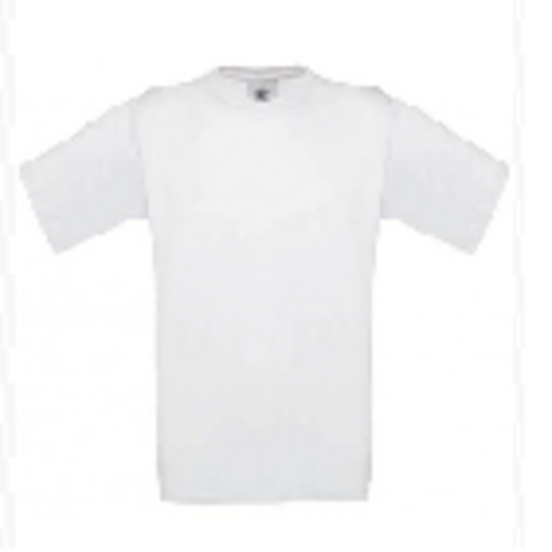 T SHIRT B&C 190g BLANC REF.CGTU03T