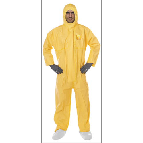 COMBINAISON CAPUCHE SEGE PRO JAUNE EN POLYTHYLENE TYPE 3B/4B/5B/6B REF.CJ30X