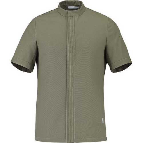 VESTE DE CUISINE GOMBO MC COTON/POLYESTER RECYCLE 220GR REF.2GOMMCPI