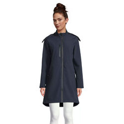 MANTEAU LONG SOFTSHELL FEMME POLYESTER RECYCLE/ELASTHANNE REF.03794