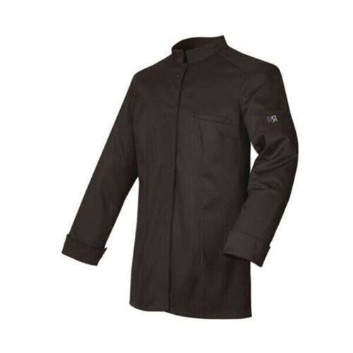 VESTE DE CUISINE FEMME ELBAX ML NOIR POLYCOTON
