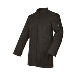 VESTE DE CUISINE FEMME ELBAX ML NOIR POLYCOTON