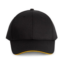 CASQUETTE SANDWICH CONTRASTE 6 PANNEAUX REF.KP145