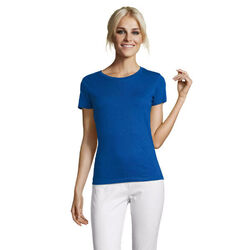T.SHIRT FEMME 150 GR COL ROND REGENT  REF.01825