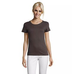 T.SHIRT FEMME 150 GR COL ROND REGENT  REF.01825