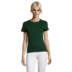 T.SHIRT FEMME 150 GR COL ROND REGENT  REF.01825