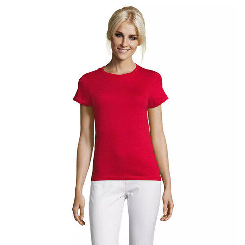 T.SHIRT FEMME 150 GR COL ROND REGENT  REF.01825