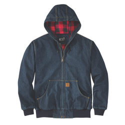 BLOUSON A CAPUCHE DENIM 100% COTON REF.106976