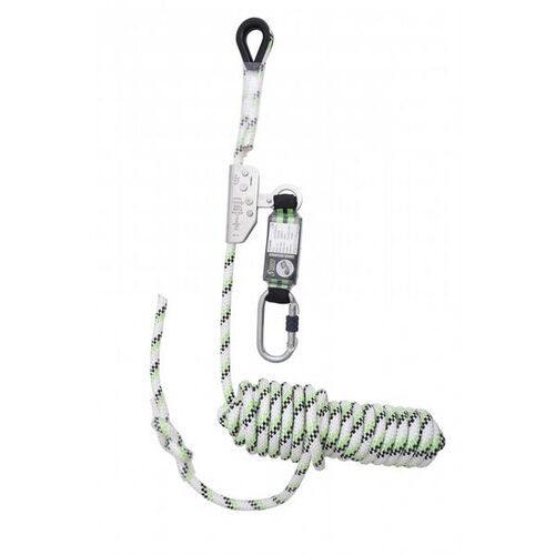 ANTICHUTE COULISSANT ET SUPPORT D'ASSURAGE CORDE TRESSEE REF FA2010220