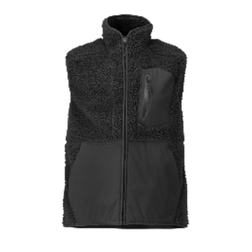 GILET FOURRURE ZIPPE 100% POYLESTER DONT 80% RECYCLE 460GR REF.22465-682