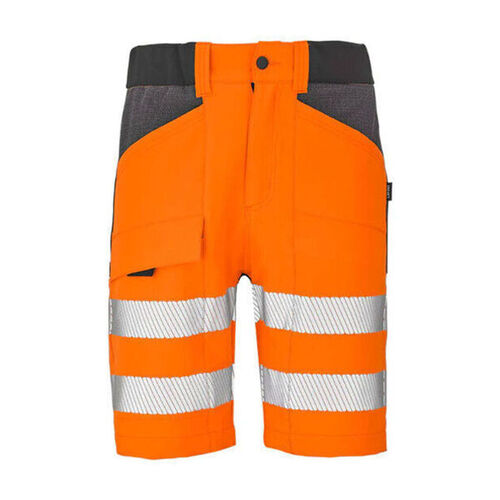 BERMUDA LOOPING HV - ORANGE FLUO / GRIS CHARCOAL REF.1BGRAFHV 2227