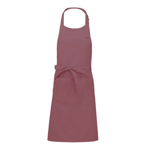 TABLIER A BAVETTE PC 65/35 COULEUR 190GR AVEC MARQUAGE NOTRE DAME DU ROC