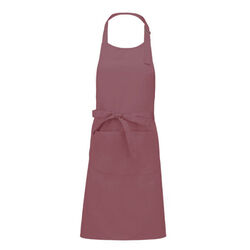 TABLIER A BAVETTE PC 65/35 COULEUR 190GR AVEC MARQUAGE NOTRE DAME DU ROC
